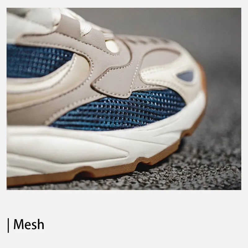 Mesh sneakers | Retro Jogging Sneaker | chunky sneakers | 'Geocentric'
