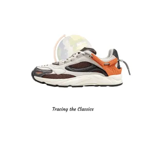 Mesh sneakers | Retro Jogging Sneaker | chunky sneakers | 'Geocentric'