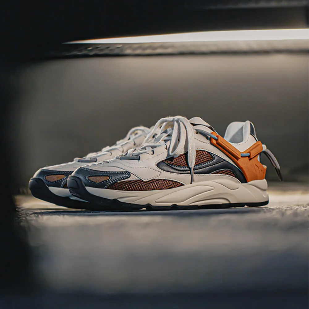 Mesh sneakers | Retro Jogging Sneaker | chunky sneakers | 'Geocentric'