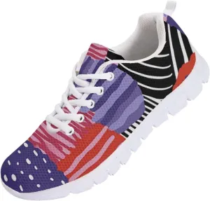 Modysero Funny Print Shoes for Women Personalize Womens Shoes Breathable Lightweight Non-Slip Fashion Ladies Walking Sneaker