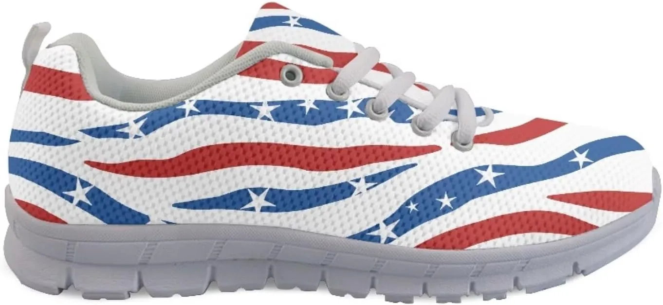 Modysero Lightweight Fashion Shoes for Women Non Slip Lace Up Shoes Soft Breathable Womens Tennis Sneakers
