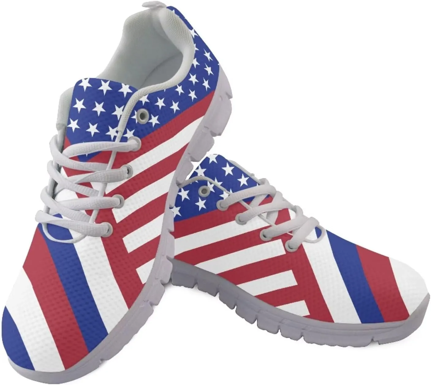 Modysero Walking Shoes Women Lightweight Non Slip Lace Up Sneakers for Outdoor Travel Casual Soft Daily Ladies Footwear
