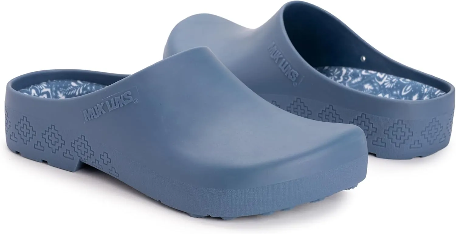MUK LUKS Women's Garden Clog and Glove Set Sandal