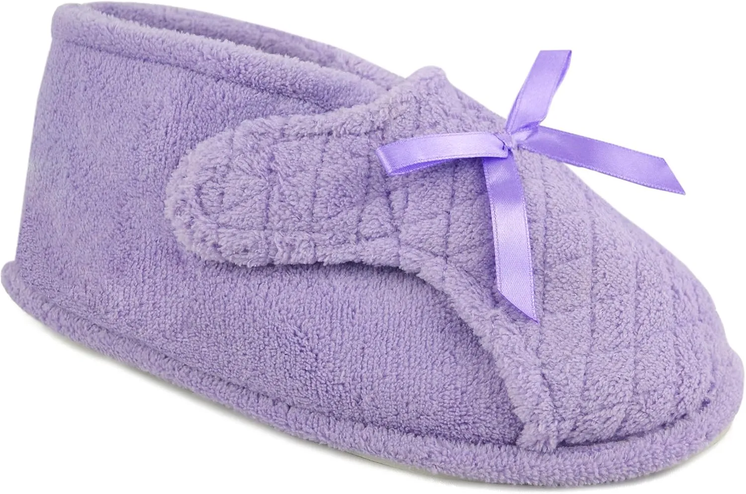MUK LUKS Women's Micro Chenille Front Flap Adjustable Boot Slipper