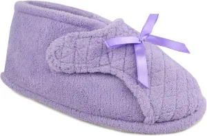 MUK LUKS Women's Micro Chenille Front Flap Adjustable Boot Slipper