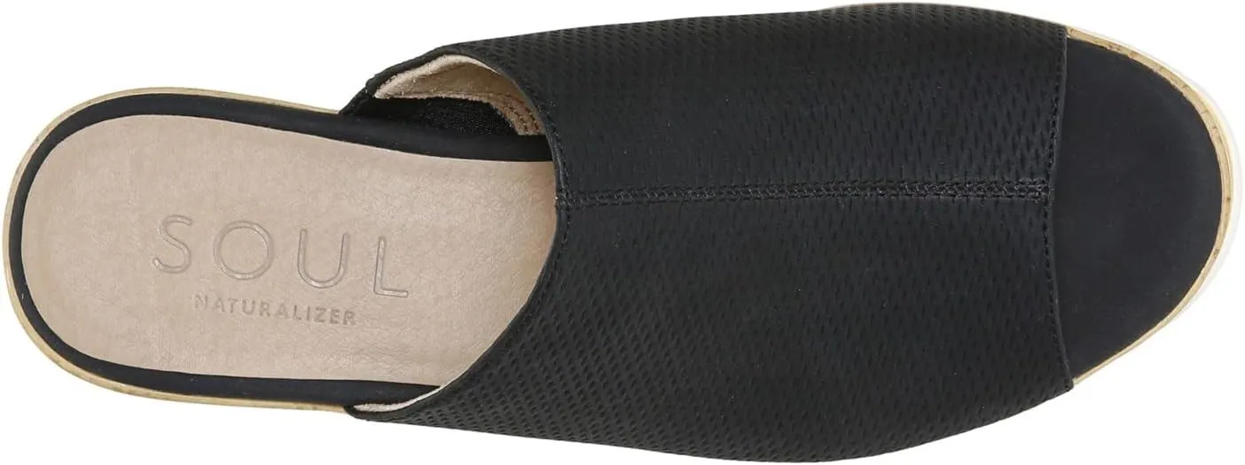 Naturalizer Soul Women's Goodtimes Mule Slip-On Wedge Sandal