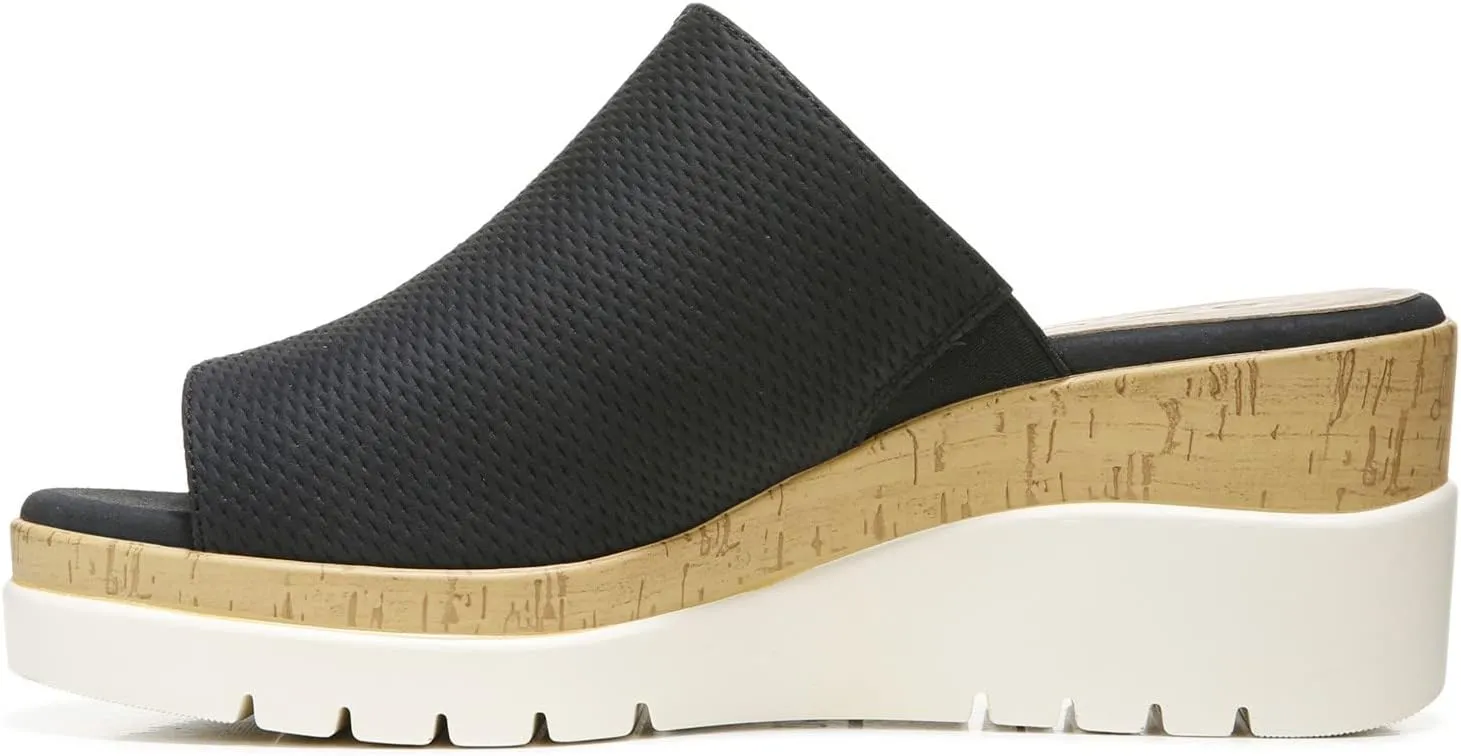 Naturalizer Soul Women's Goodtimes Mule Slip-On Wedge Sandal