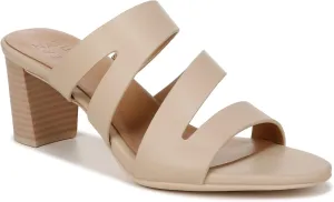 Naturalizer Women's Beaming Strappy Slide Heeled Sandal