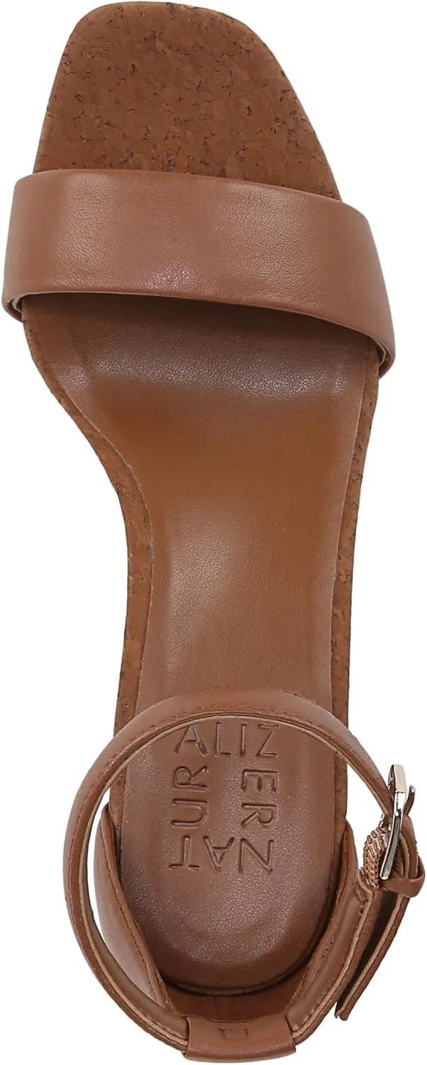 Naturalizer Women's Joy Ankle Strap Heeled Dress Sandal