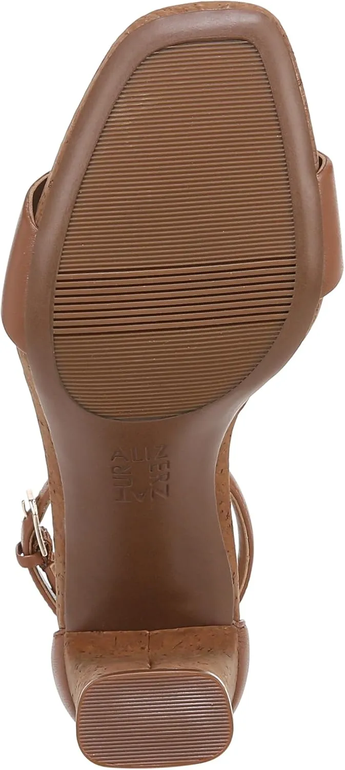 Naturalizer Women's Joy Ankle Strap Heeled Dress Sandal