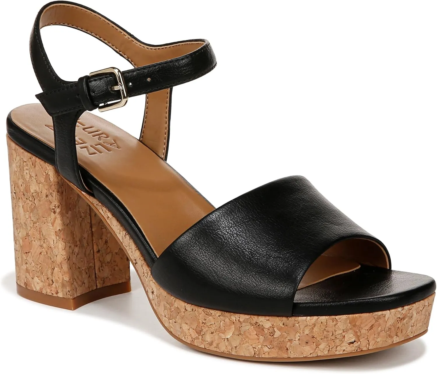 Naturalizer Women's Lilly Ankle Strap Platform Sandal