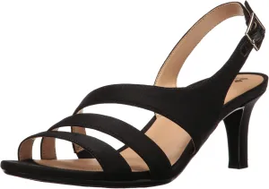 Naturalizer Women's Taimi Strappy Mid Heel Slingback Dress Sandal