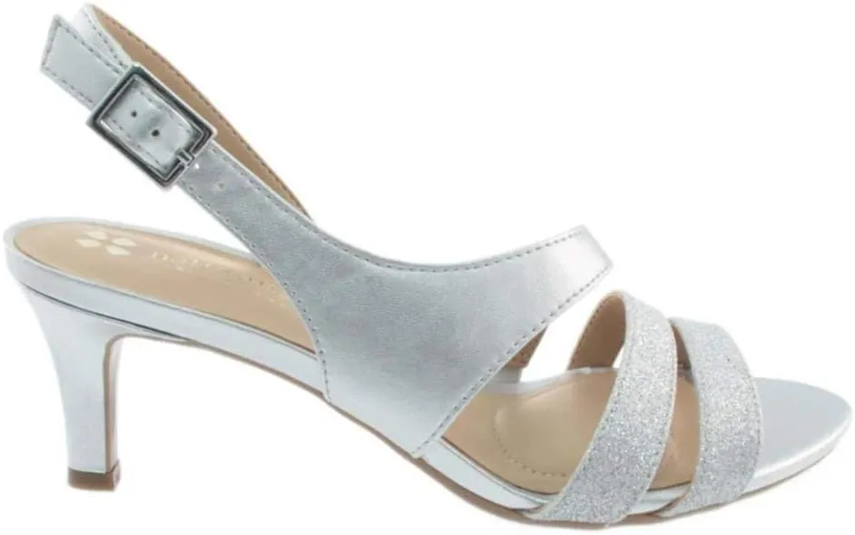 Naturalizer Women's Taimi Strappy Mid Heel Slingback Dress Sandal