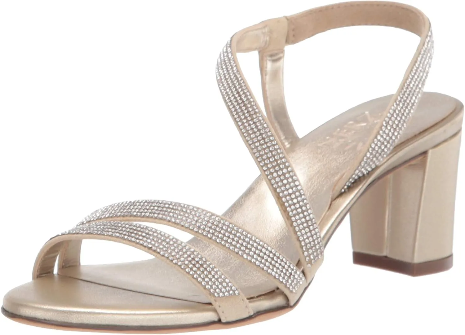 Naturalizer Women's Vanessa2 Rhinestone Embellished Strappy Heeled Sandal