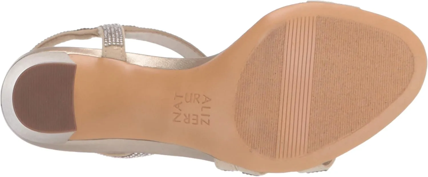 Naturalizer Women's Vanessa2 Rhinestone Embellished Strappy Heeled Sandal