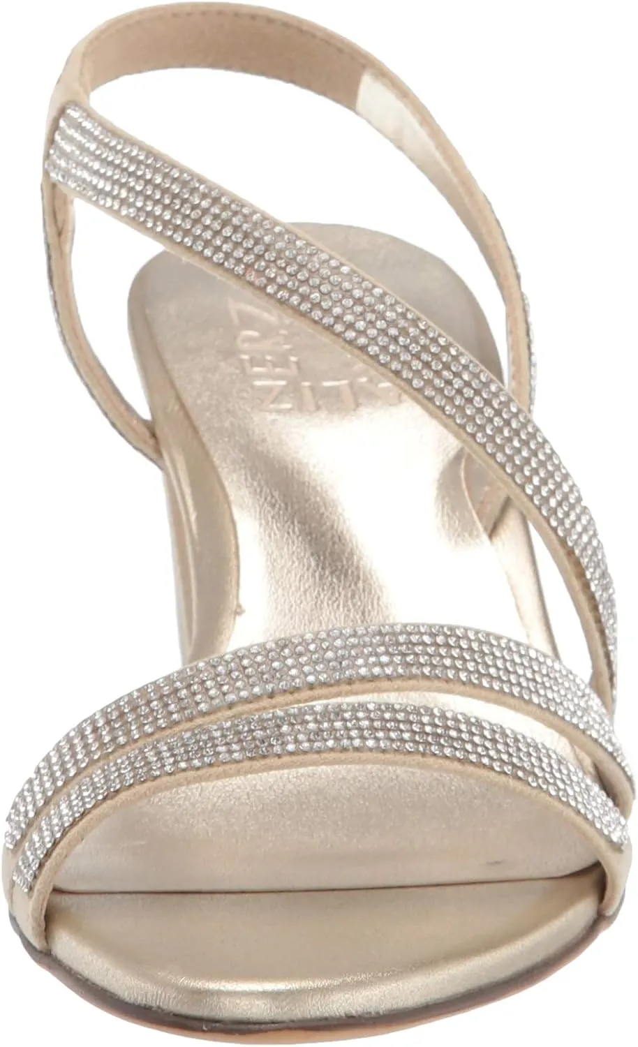 Naturalizer Women's Vanessa2 Rhinestone Embellished Strappy Heeled Sandal