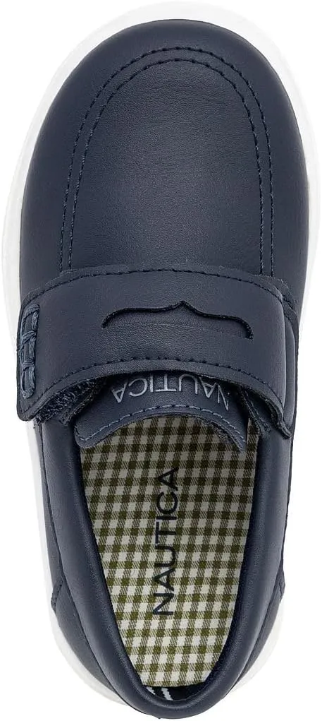 Nautica Kid's Spinnaker Youth Boat Shoe Casual Loafer 2 Eye Lace (Little Kid/Big Kid)