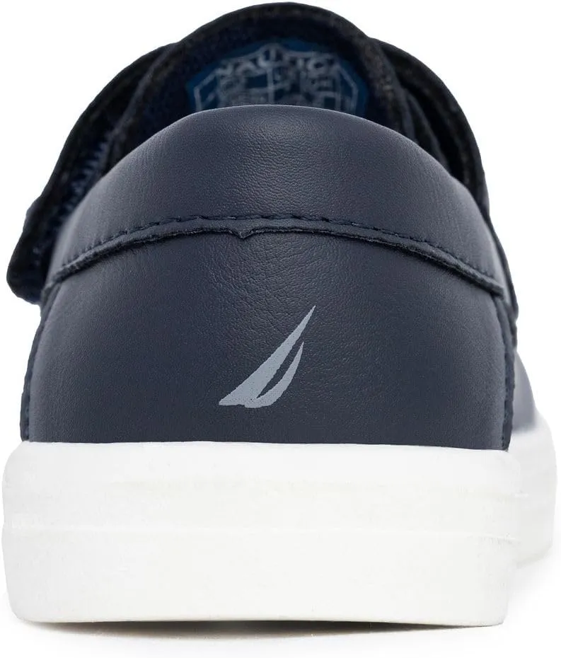 Nautica Kid's Spinnaker Youth Boat Shoe Casual Loafer 2 Eye Lace (Little Kid/Big Kid)