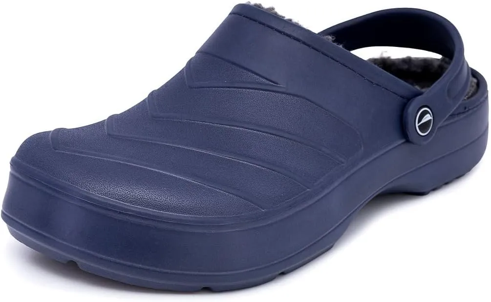 Nautica Men's Clogs - Athletic Sports Sandal - Slip-On with Adjustable Back Strap - (Water Shoes/Fuzzy Slippers) River Edge