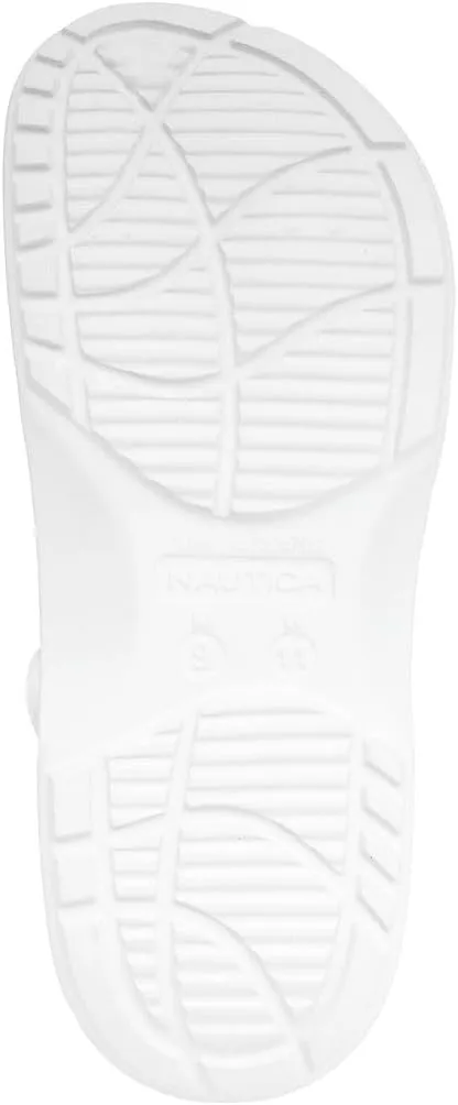 Nautica Men's Clogs - Athletic Sports Sandal - Slip-On with Adjustable Back Strap - (Water Shoes/Fuzzy Slippers) River Edge