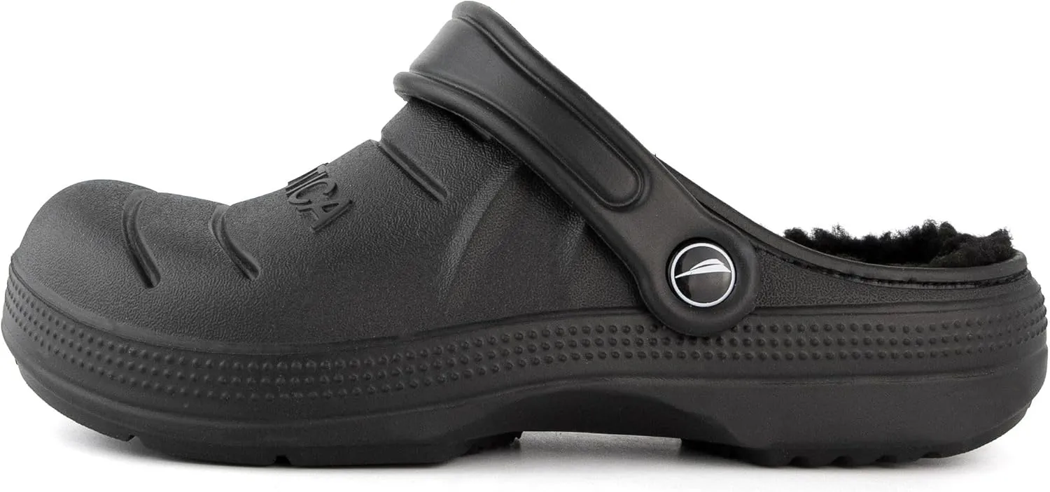 Nautica Women's Clogs - Athletic Sports Sandal - Water Shoes Slip-On with Adjustable Back Strap - Beach Sports Shoe - River Edge