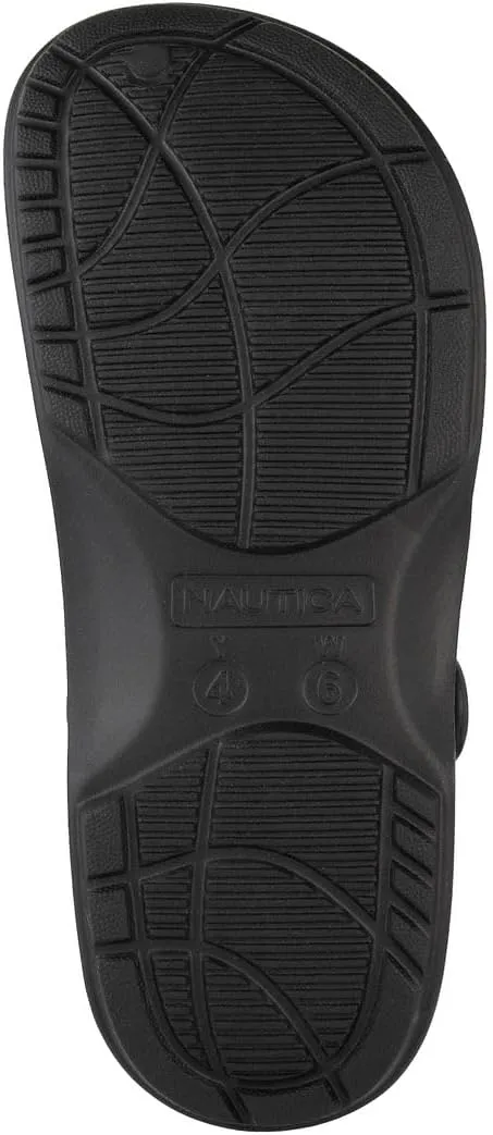 Nautica Women's Clogs - Athletic Sports Sandal - Water Shoes Slip-On with Adjustable Back Strap - Beach Sports Shoe - River Edge