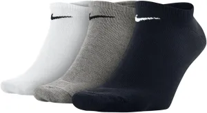 Nike Everyday Lightweight No-Show Socks (3 Pair) (Multi-Color, L)