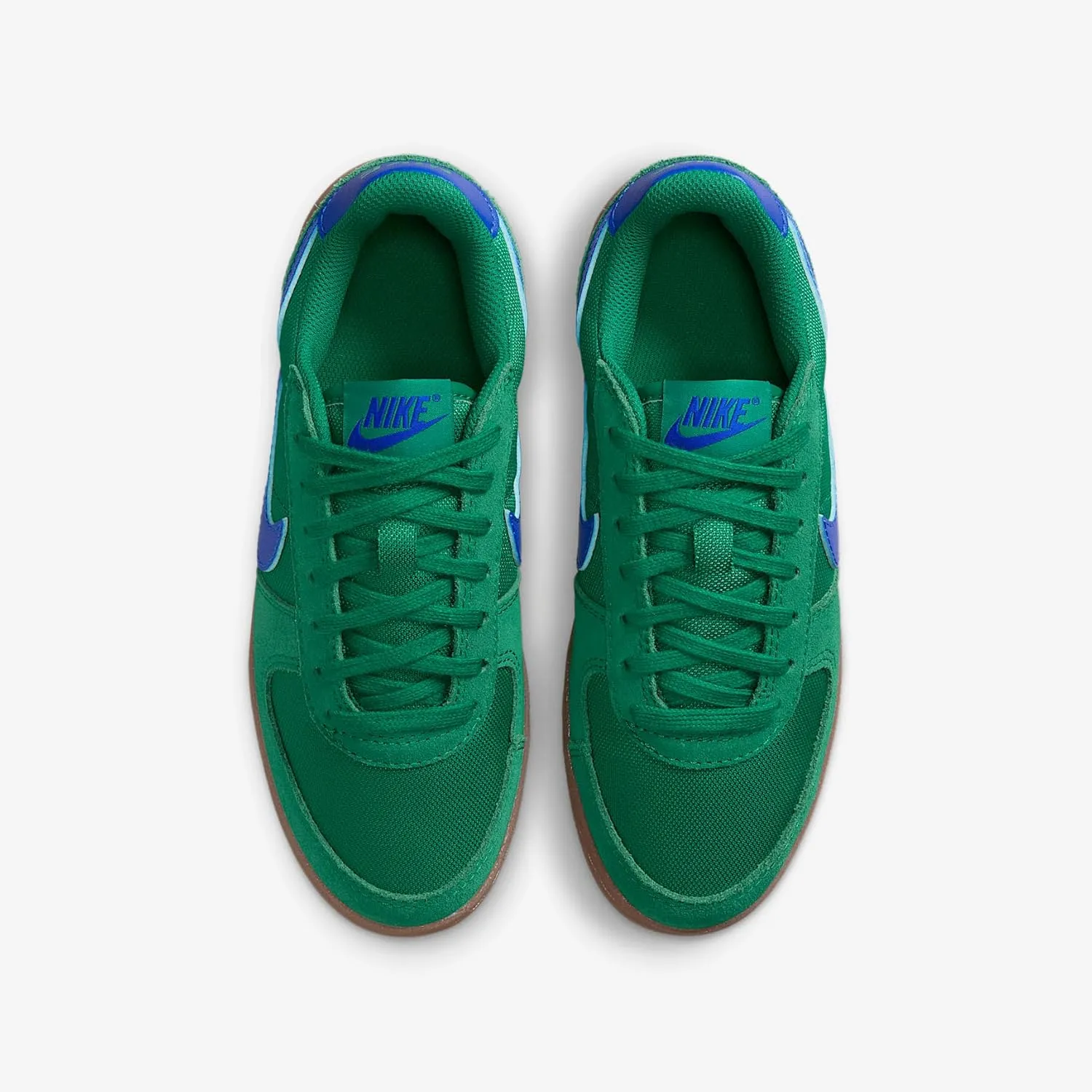 Nike Field General Big Kids' Shoes (IF0465-302, Malachite/Gum Medium Brown/Hyper Royal)