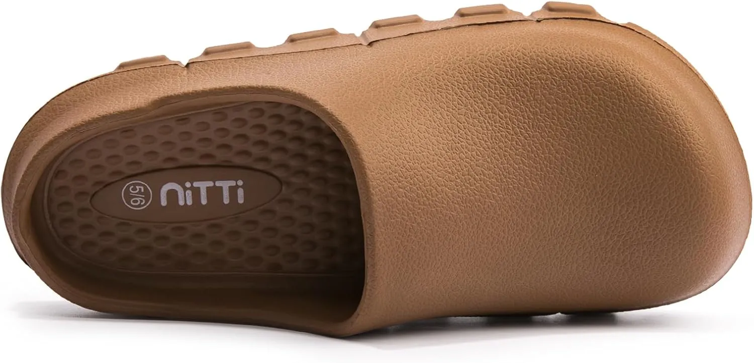 NITTI Women's Arch Support EVA Garden Shoes for Women - Comfort Waterproof Slip-on Outdoor Beach Mules Sandal Ladies Classic Closed Toe Clogs