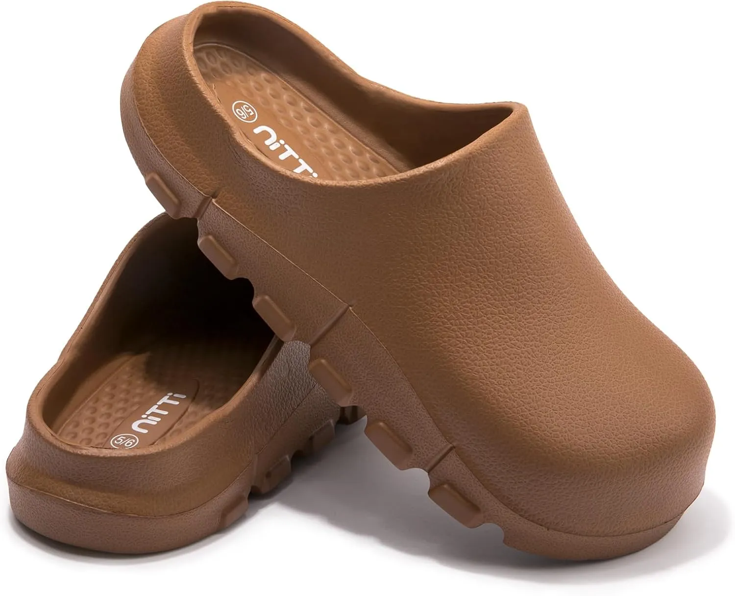 NITTI Women's Arch Support EVA Garden Shoes for Women - Comfort Waterproof Slip-on Outdoor Beach Mules Sandal Ladies Classic Closed Toe Clogs