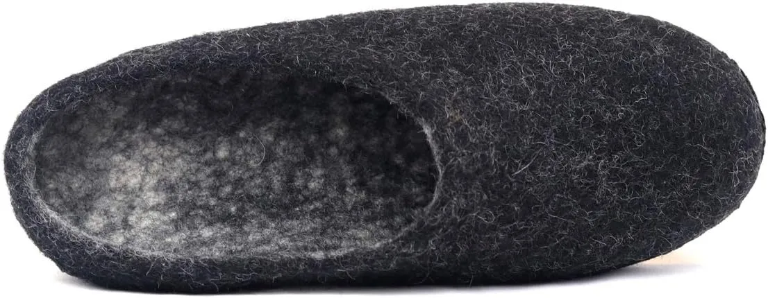 Nootkas Women's Felted Merino Wool 'Astoria' Mule House Slipper