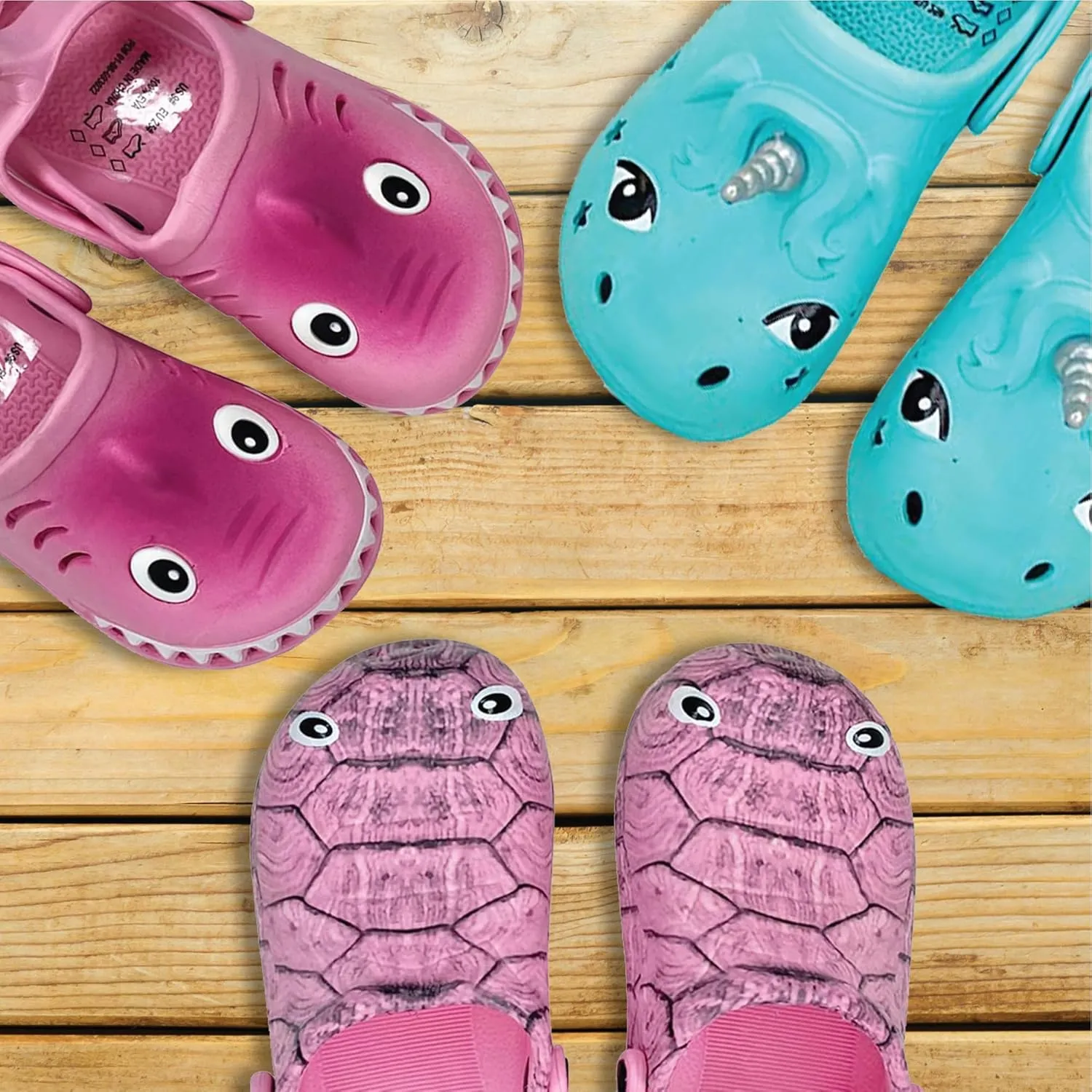 NORTY Boy's Girl's Children Toddler Kid Fun Slip On Sandal Slipper Shoe