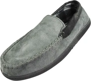 NORTY Moccasin Slippers for Men - Indoor and Outdoor Slip-On Shoes - Perfect for Lounging and Walking Around the House