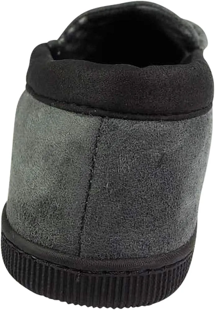 NORTY Moccasin Slippers for Men - Indoor and Outdoor Slip-On Shoes - Perfect for Lounging and Walking Around the House