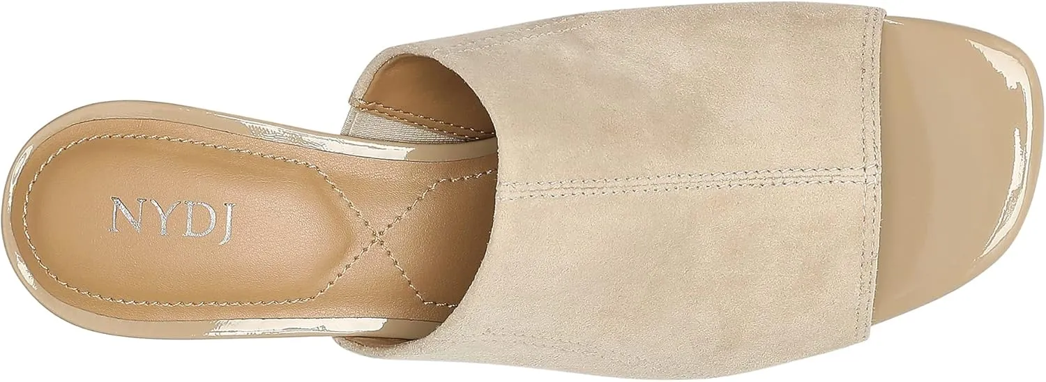 NYDJ Women's Comfortable And Designer Slip-on Mules In Wedge Heels