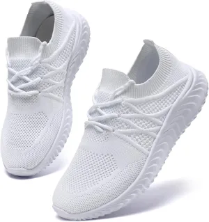 Oltyutc Women Running Walking Shoes Lightweight Tennis Shoes Mesh Gym Workout Sneakers