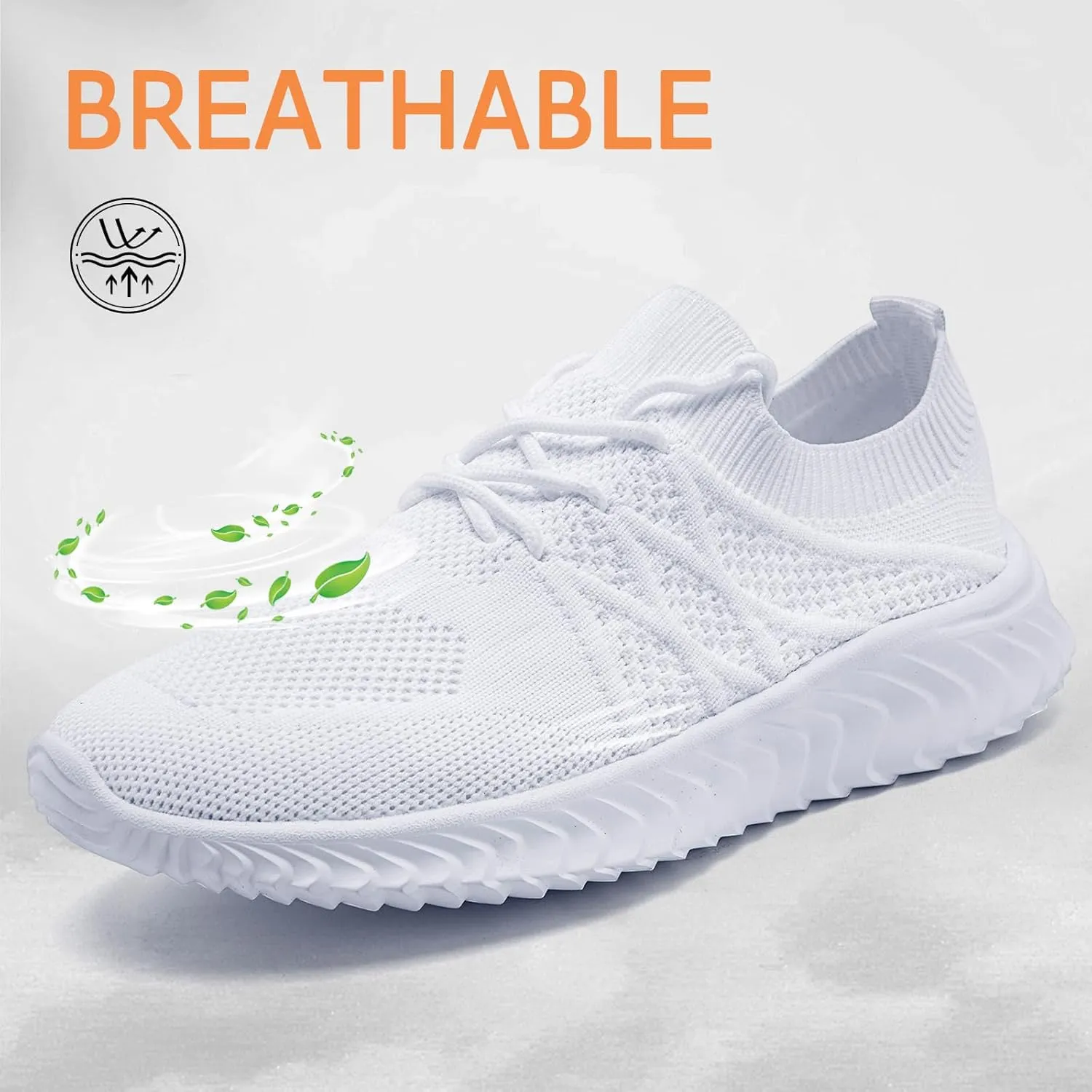 Oltyutc Women Running Walking Shoes Lightweight Tennis Shoes Mesh Gym Workout Sneakers