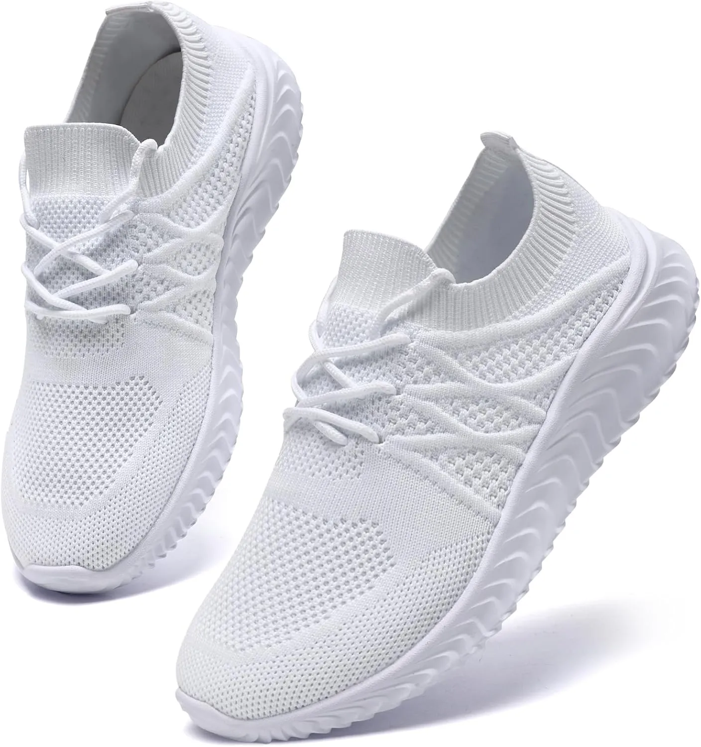 Oltyutc Women Running Walking Shoes Lightweight Tennis Shoes Mesh Gym Workout Sneakers