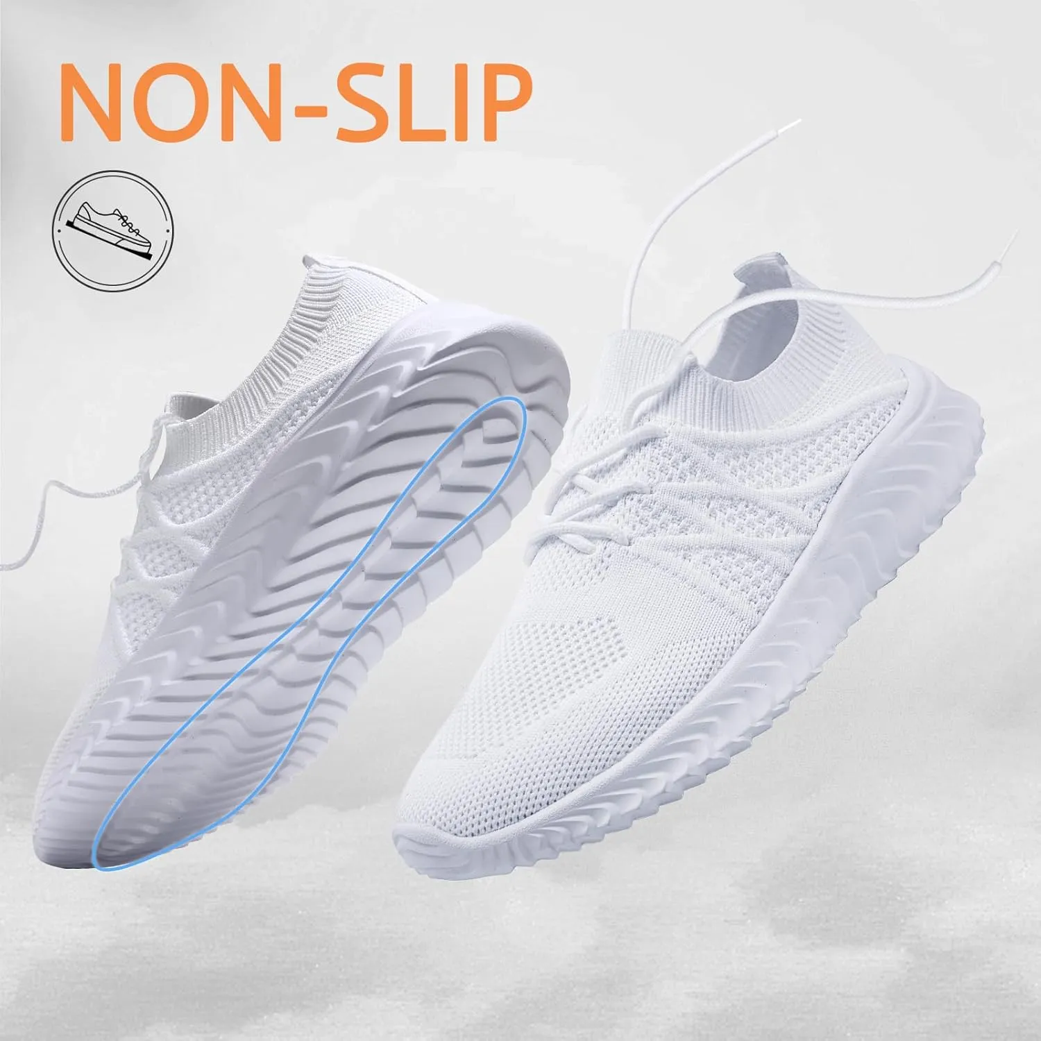 Oltyutc Women Running Walking Shoes Lightweight Tennis Shoes Mesh Gym Workout Sneakers