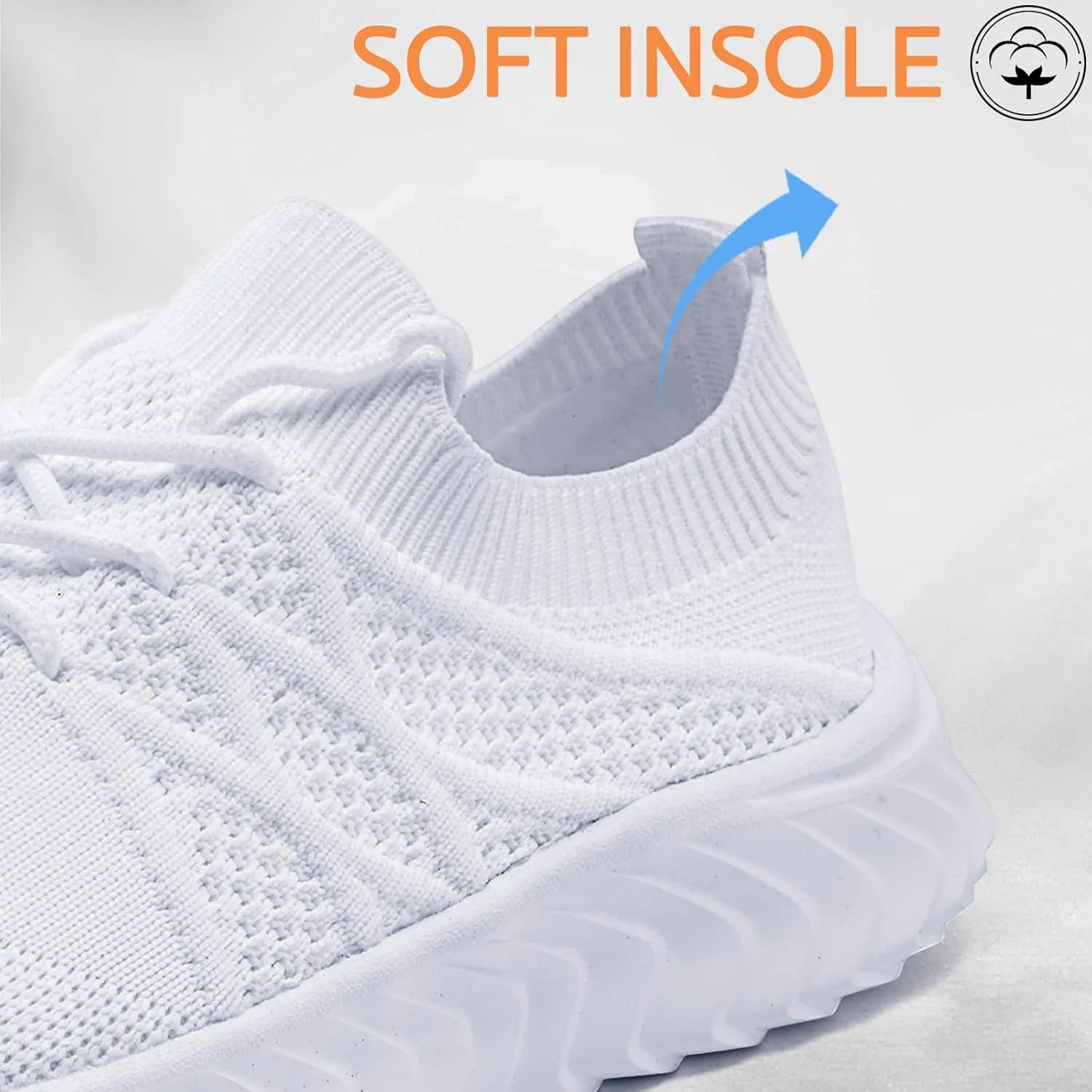 Oltyutc Women Running Walking Shoes Lightweight Tennis Shoes Mesh Gym Workout Sneakers