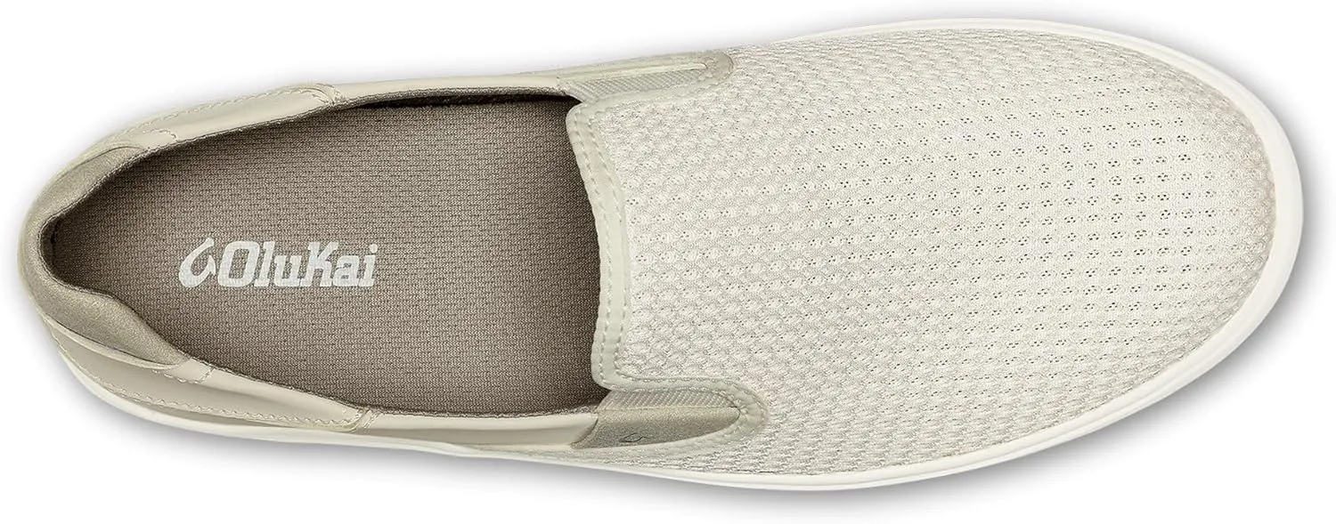 OLUKAI Lae'ahi Men's Slip On Shoes, Versatile & Casual Everyday Sneaker, Lightweight & Breathable Mesh, All-Day Wear & Comfort