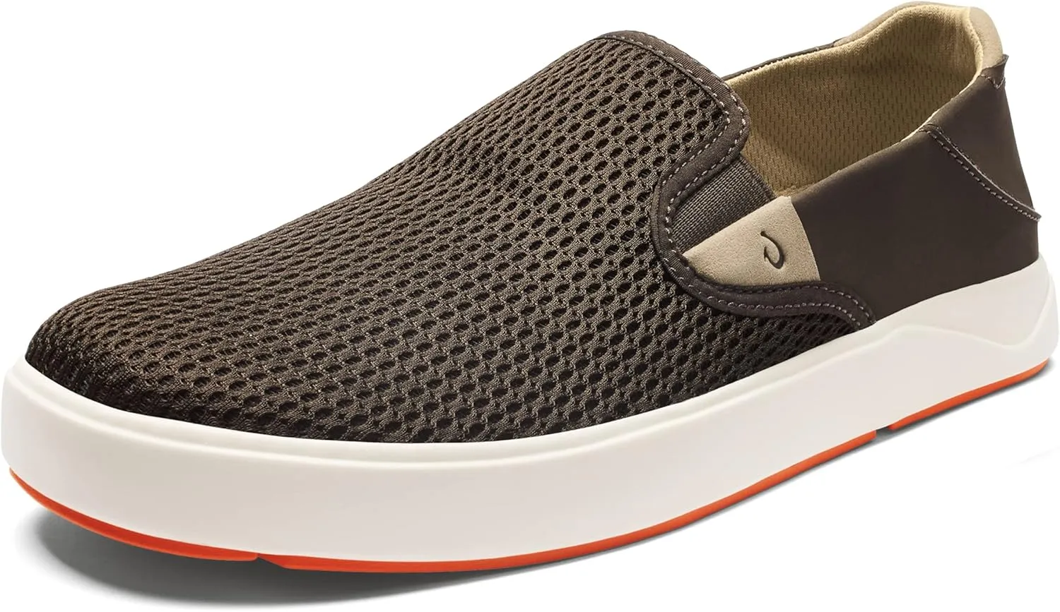 OLUKAI Lae'ahi Men's Slip On Shoes, Versatile & Casual Everyday Sneaker, Lightweight & Breathable Mesh, All-Day Wear & Comfort