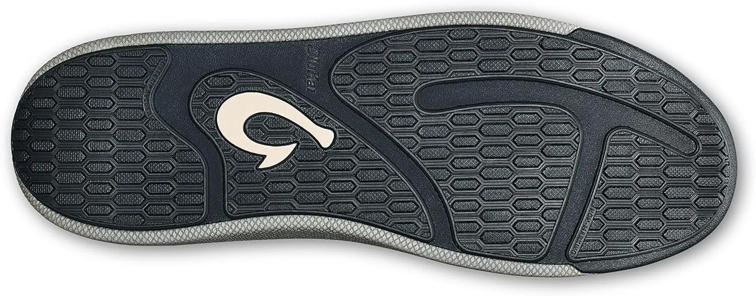 OLUKAI Nanea Li Men's Sneaker Shoes, Weather-Resistant & Breathable Canvas, Comfort Fit & Wet Grip Rubber Soles