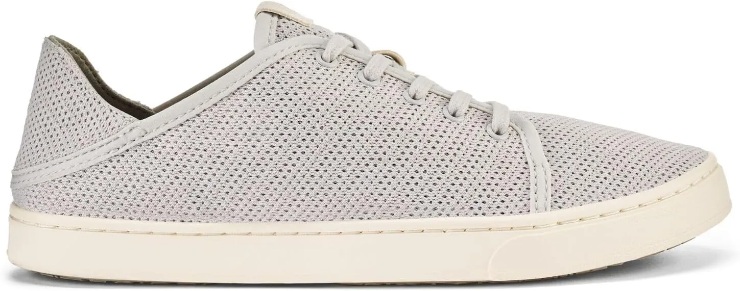 OLUKAI Pehuea Li Women's Lace-Up Sneakers, Casual Everyday Shoes with Drop-in Heel, Lightweight & Breathable Mesh Design, All-Day Comfort & Support