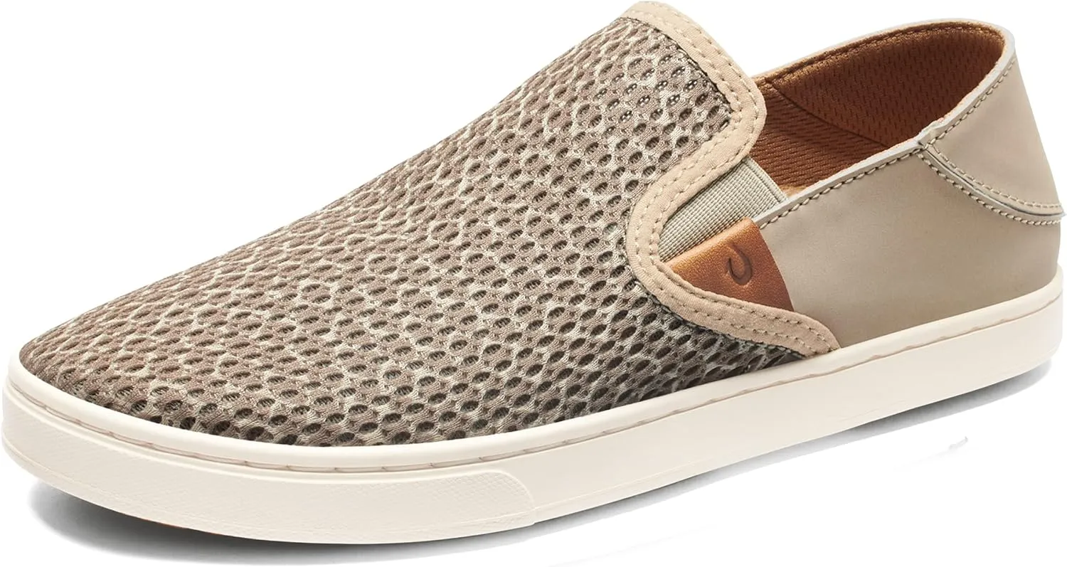 OLUKAI Women's Pehuea Pa'i Slip-On Sneakers, Lightweight Shoes, All-Day Comfort, Breathable Mesh Design