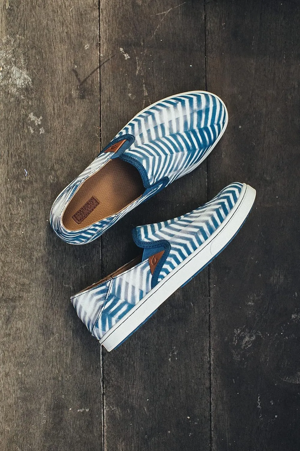OLUKAI Women's Pehuea Pa'i Slip-On Sneakers, Lightweight Shoes, All-Day Comfort, Breathable Mesh Design