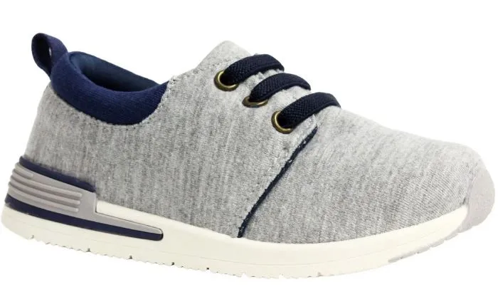 Oomphies Grey Sunny Childrens Sneakers OK1784B
