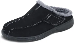Orthofeet Men's Orthopedic Clog Slipper with Arch Support Asheville