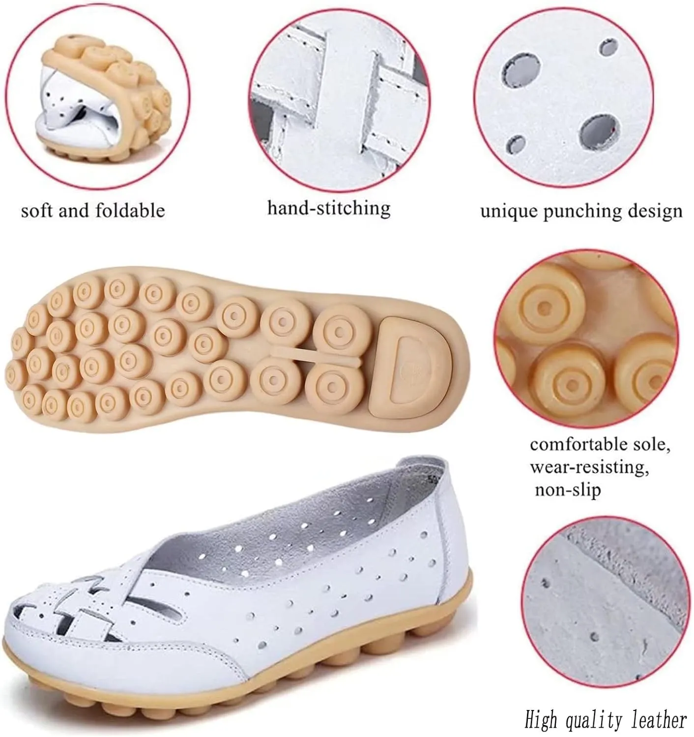 Orthopedic Loafers In Breathable Leather