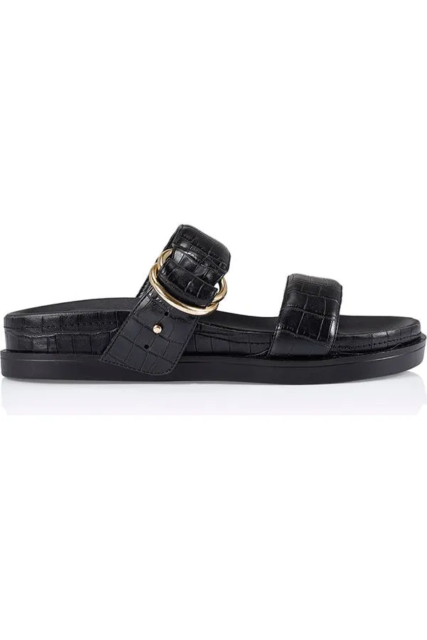 Oslo Chunky Slide Black